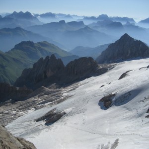 Ferrata della Marmolada @ Ferrata della Marmolada 3343 m, Cresta Ovest  | Trentino-Alto Adige | Italia
