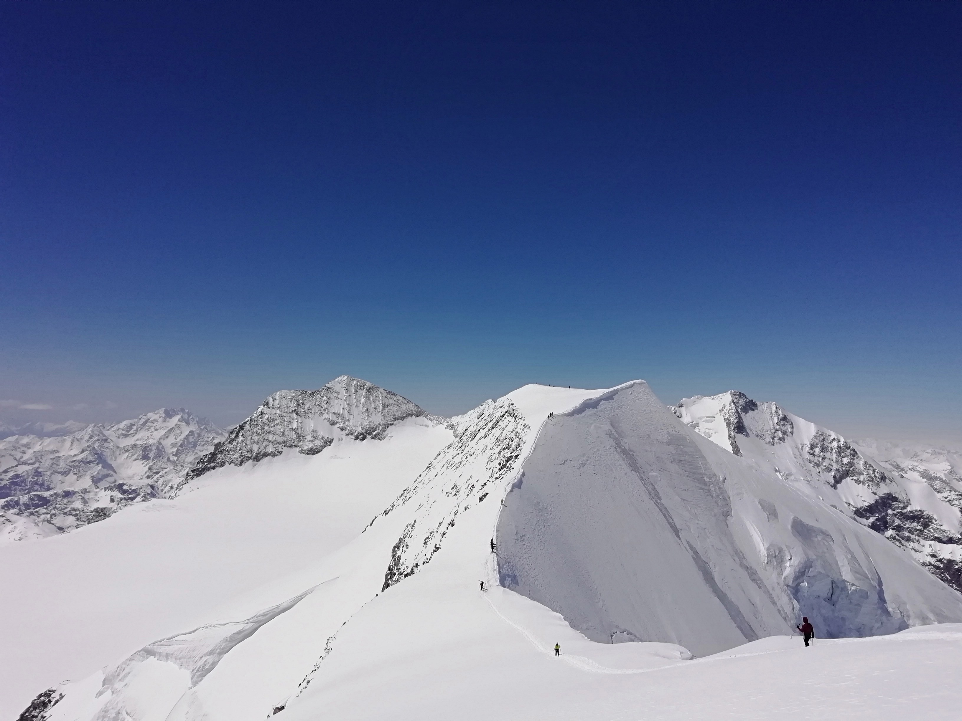 Primo maggio al Palù (3901m).